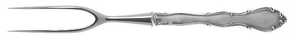 Fontana (Sterling, 1957) Small Carving Fork W/Sterling Guard
