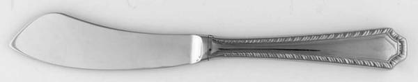 French Gadroon (Stainless) Hollow Handle Master Butter Knife