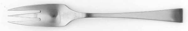French Jette (Stainless) Large Solid Cold Meat Serving Fork by Towle Silver