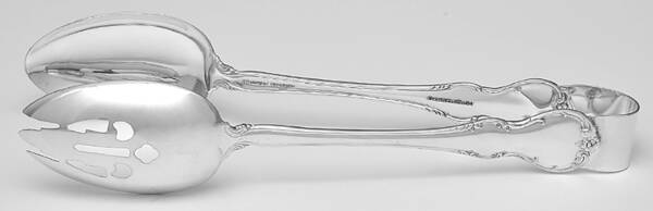 French Provincial (Sterling, 1948) Salad Tongs Solid HC