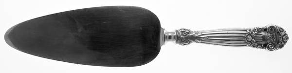 Georgian (Sterling, 1898, Old) Pie Server with Silverplate Blade