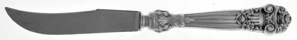 Georgian (Sterling, 1898, Old) Individual Fruit Knife with Silverplate Blade