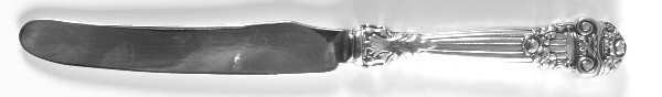 Georgian (Sterling, 1898, Old) Youth/Tea Knife with Stainless Blade