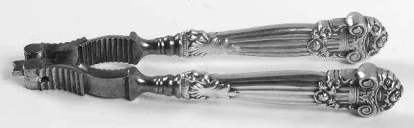 Georgian (Sterling, 1898, Old) Silverplate Grip Nut Cracker