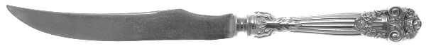 Georgian (Sterling, 1898, Old) Individual Bird Knife with Silverplate Blade