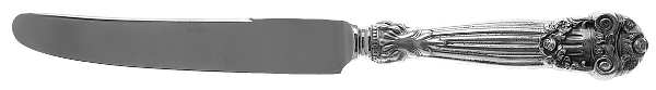 Georgian (Sterling, Newer) New French Hollow Knife with Bolster