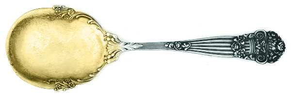 Georgian (Sterling, 1898, Old) Large Jelly Spoon