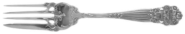 Georgian (Sterling, 1898, Old) Dessert Fork