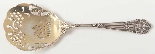 Georgian (Sterling, 1898, Old) Tomato Server, Solid Piece