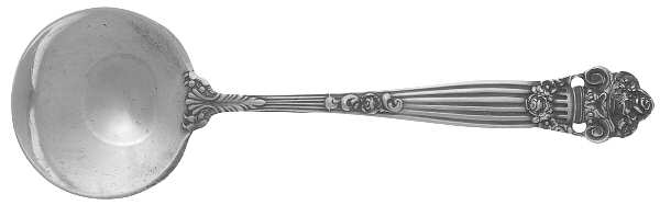 Georgian (Sterling, 1898, Old) Large Chocolate Spoon