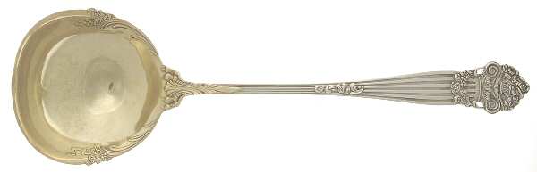 Georgian (Sterling, 1898, Old) Large Solid Soup Ladle