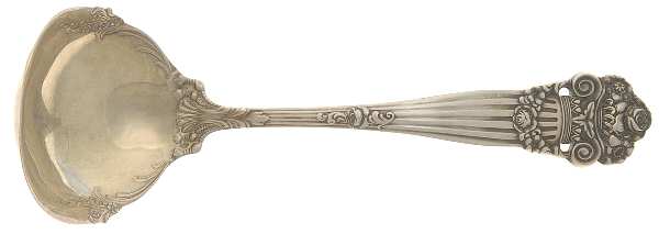 Georgian (Sterling, 1898, Old) Solid Gravy Ladle