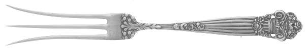 Georgian (Sterling, 1898, Old) Lemon Fork