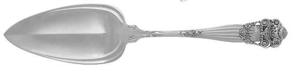 Georgian (Sterling, 1898, Old) Dessert/Pie Server, Solid Piece