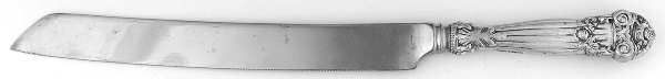 Georgian (Sterling, 1898, Old) Cake Slicer with Stainless Blade