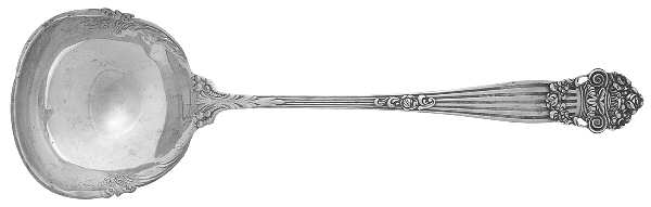 Georgian (Sterling, 1898, Old) Large Solid Soup Ladle