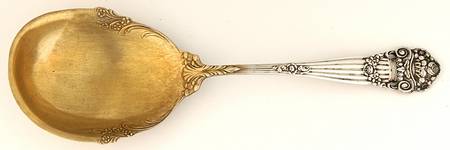 Georgian (Sterling, 1898, Old) Small Solid Berry/Casserole Spoon