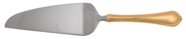 Gold Alencon (Gold Electroplate) Pie and Cake Server with Stainless Blade HC