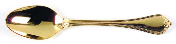 Gold Alencon (Gold Electroplate) Place/Oval Soup Spoon