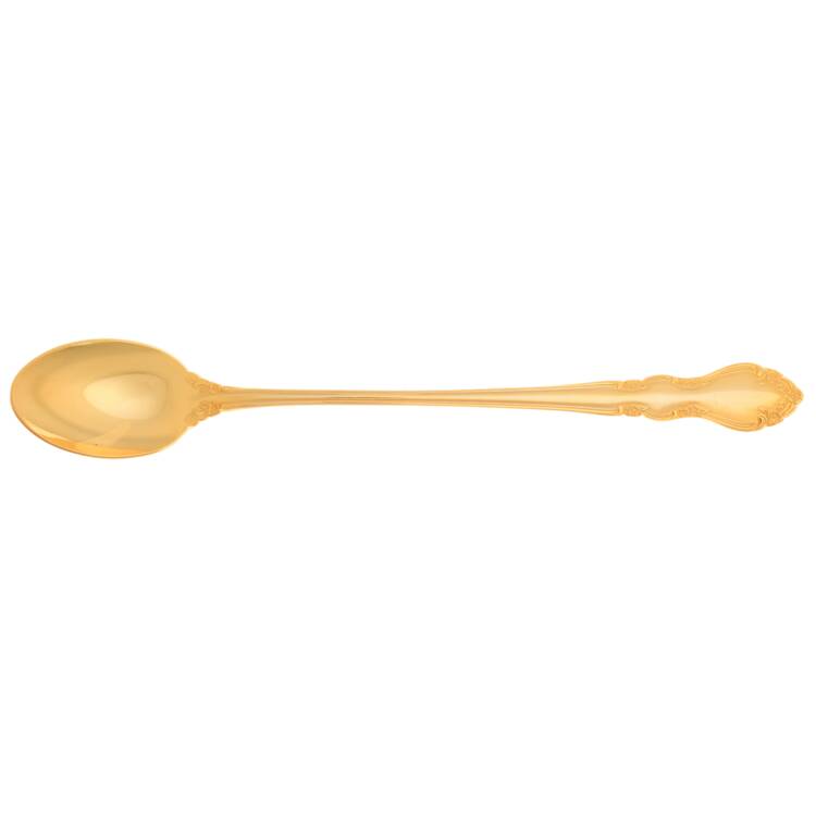Golden Baroness (Gold Electroplate) Iced Tea Spoon