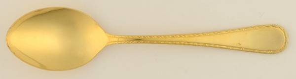 Golden Chippendale (Stainless) Place/Oval Soup Spoon by Towle Silver