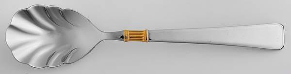 Golden Castle Hill Sugar Shell Spoon