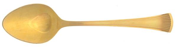 Golden Christy (Gold Electroplate) Place/Oval Soup Spoon