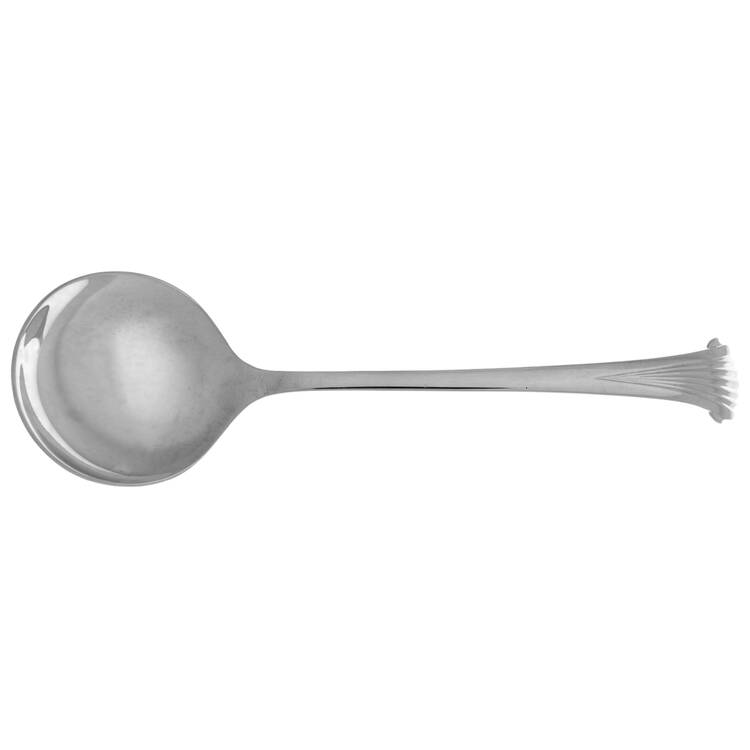 Gold Churchill (Gold Electroplate) Round Bowl Soup Spoon (Cream Soup)