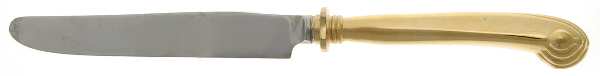 Gold Churchill (Gold Electroplate) New French Hollow Pistol Knife