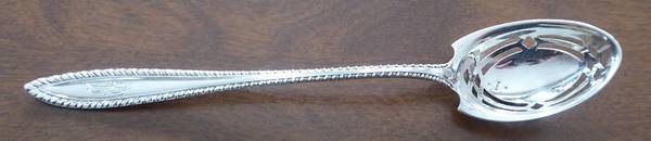 Godroon (Sterling, 1907) Preserve Spoon