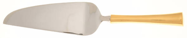Gold Destiny (Gold Electroplate) Pie and Cake Server with Stainless Blade HC