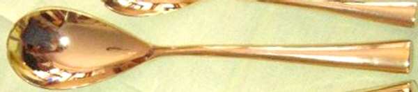 Gold Destiny (Gold Electroplate) Place/Oval Soup Spoon