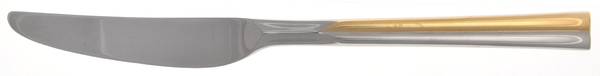 Gold Duet (Stainless) Modern Solid Knife by Towle Silver