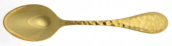 Gold Hammer (Gold Electroplate) Place/Oval Soup Spoon