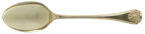 Gold Kensington (Electroplate) Place/Oval Soup Spoon