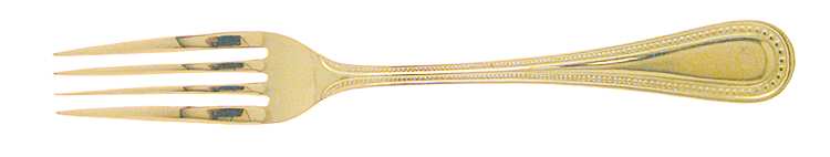 Gold Manchester (Gold Electroplate) Fork