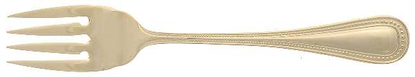 Gold Manchester (Gold Electroplate) Individual Salad Fork