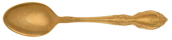 Gold Napoli (Gold Electroplate) Place/Oval Soup Spoon
