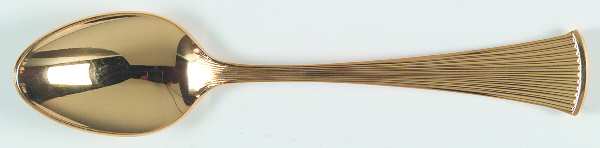 Gold Peacock (Gold Electroplate) Teaspoon by Towle Silver