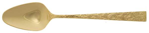 Golden Paisley (Gold Electroplate) Tablespoon (Serving Spoon)