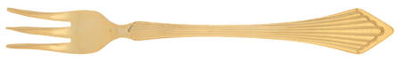 Golden Primavera (Gold Electroplate) Cocktail/Seafood Fork
