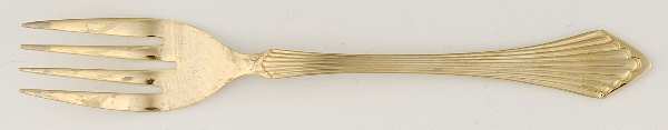 Golden Primavera (Gold Electroplate) Individual Salad Fork