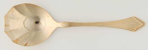Golden Primavera (Gold Electroplate) Tablespoon (Serving Spoon)