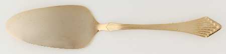 Golden Primavera (Gold Electroplate) All Stainless Pie Server