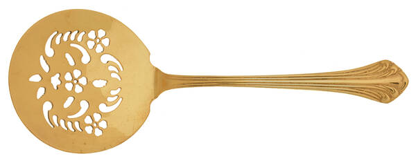 Gold Stratford (Supreme Ctlry) Tomato Server W/Stainless Bowl HC