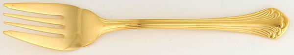 Gold Stratford (Supreme Ctlry) Individual Salad Fork