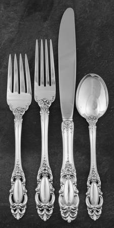 Grand Duchess (Sterling, 1973) 4 Piece Place Size Setting