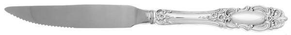Grand Duchess (Sterling, 1973) Steak Knife Individual Hollow, Serrate HC