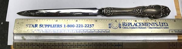 Grand Duchess (Sterling, 1973) Letter Opener with Stainless Blade