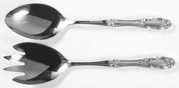 Grand Duchess (Sterling, 1973) 2 Pc Salad Set with Stainless Bowl